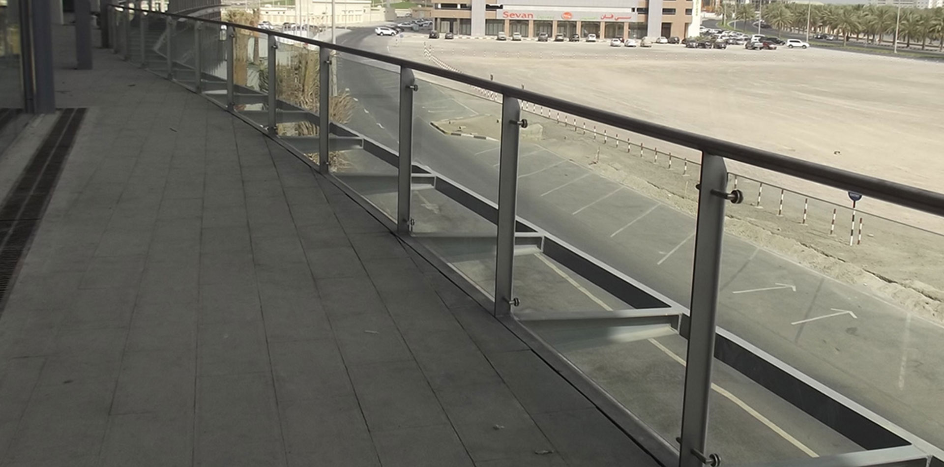 Glass Balustrade of Outer Balcony