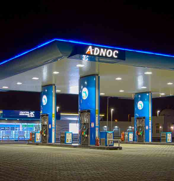 ADNOC petrol station